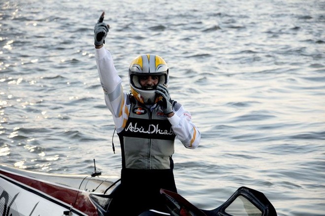 Hamed Al Hameli from UAE of Team Abu Dhabi - F1H2O Grand Prix of Sharjah 2011 © Vittorio Ubertone/Idea Marketing